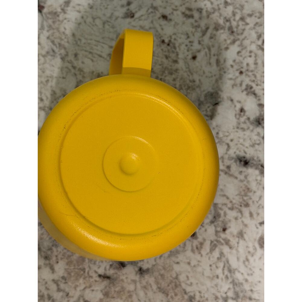 Dutch Bros Coffee “It’s All Good” Yellow Stainless Steel Camp Mug Coffee Cup - Picture 4 of 4